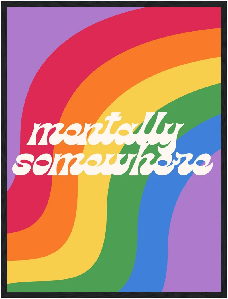 Mentally Somewhere Poster