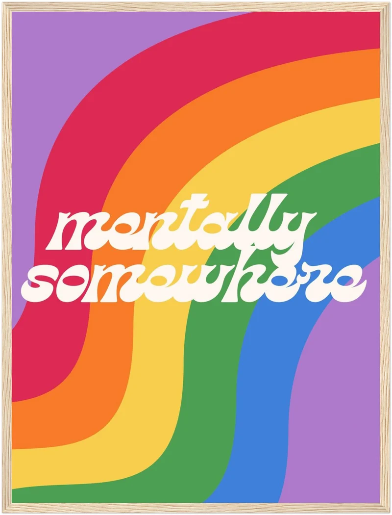 Mentally Somewhere Poster