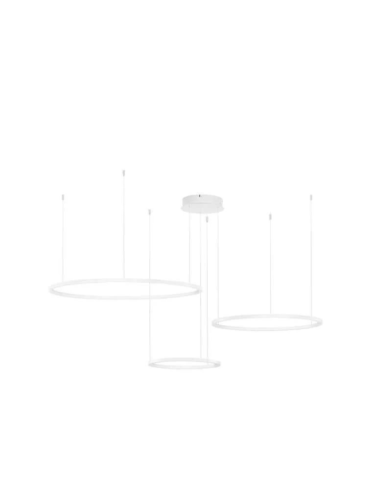 Purple LED Pendelleuchte 3-flammig Ø 130cm 3000K
