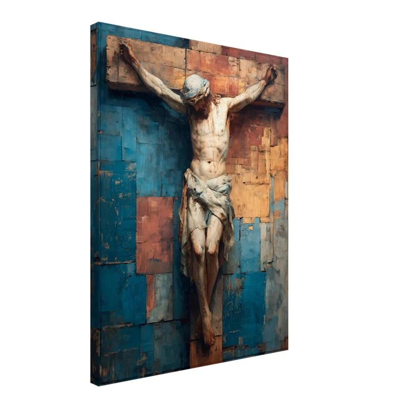 Kreuzigung Jesu Leinwandbild