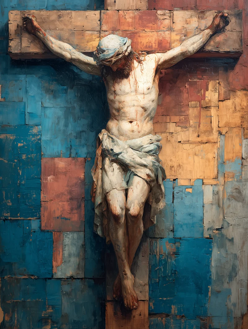 Kreuzigung Jesu Poster