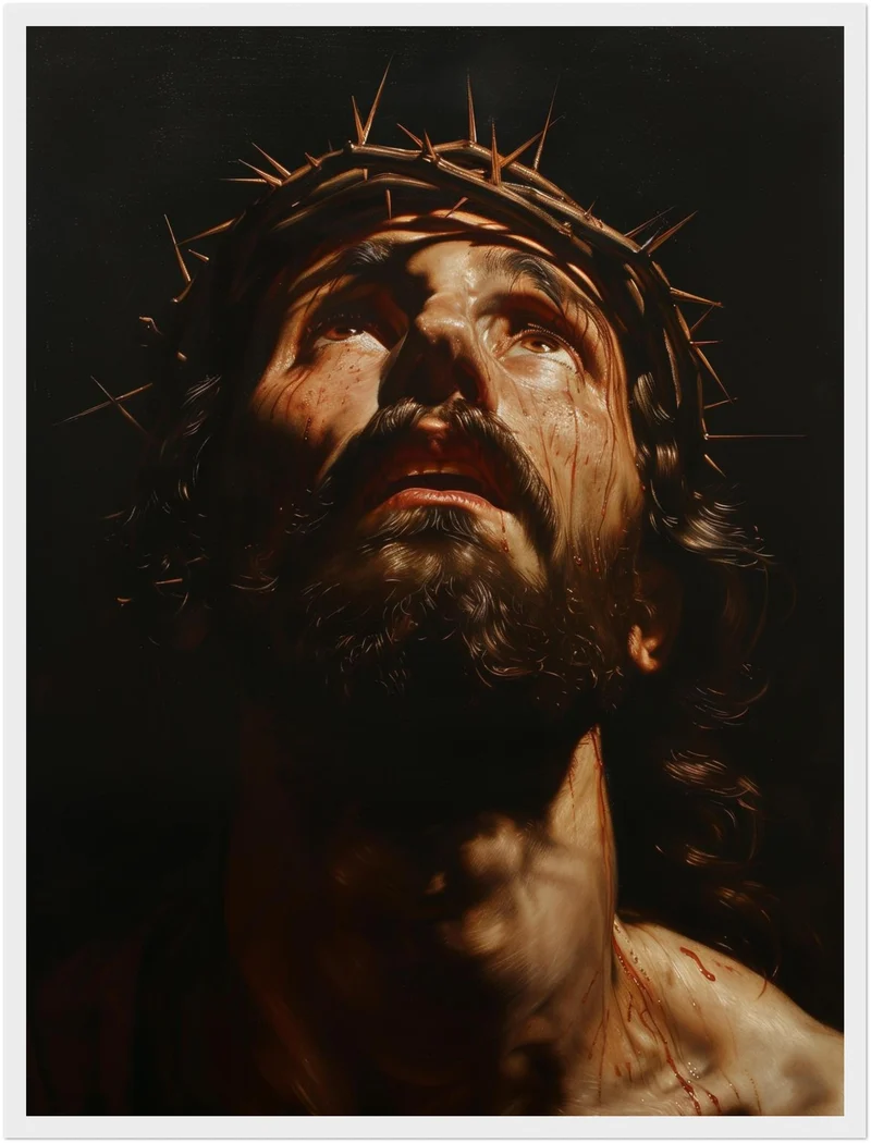 Leidender Jesus Poster