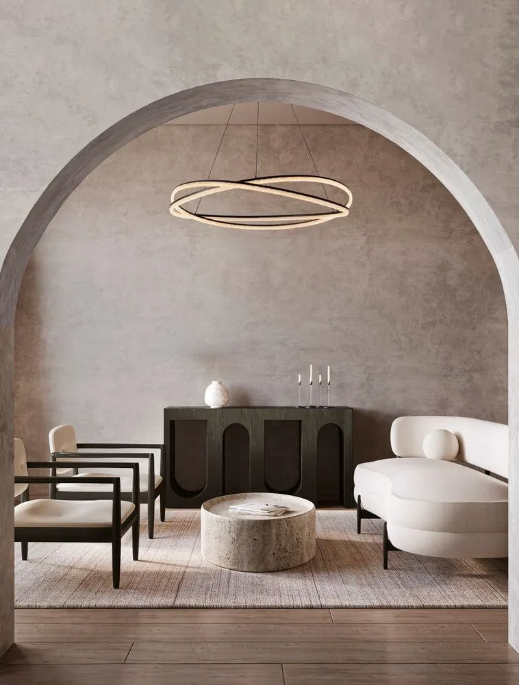 Ofelia LED Pendelleuchte 2-flammig Ø 95cm 3000K