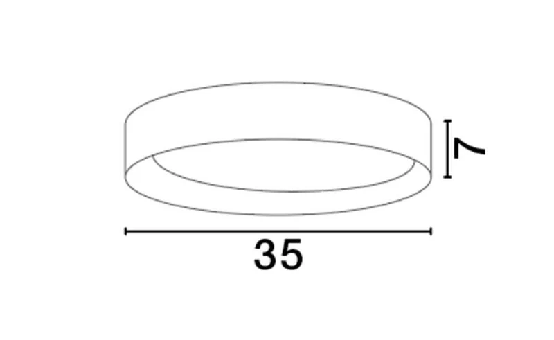 Stake LED Deckenleuchte Ø 35cm 3000K