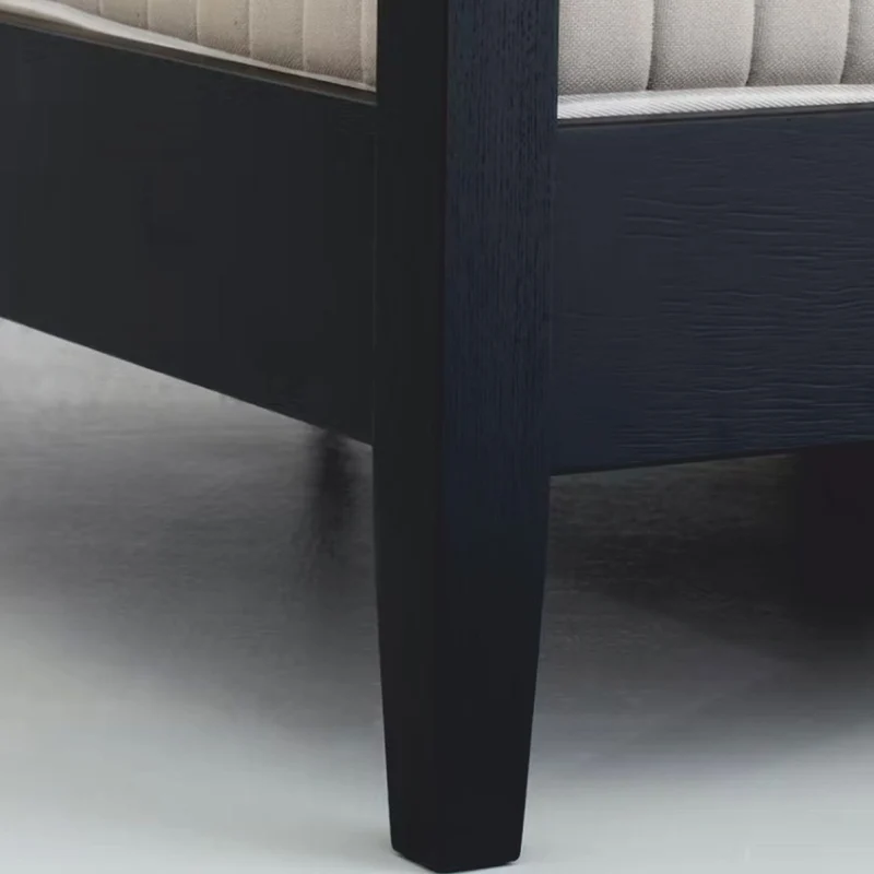 Casa Padrino Landhausstil Himmelbett Schwarz - Verschiedene Größen - Schlafzimmer Möbel