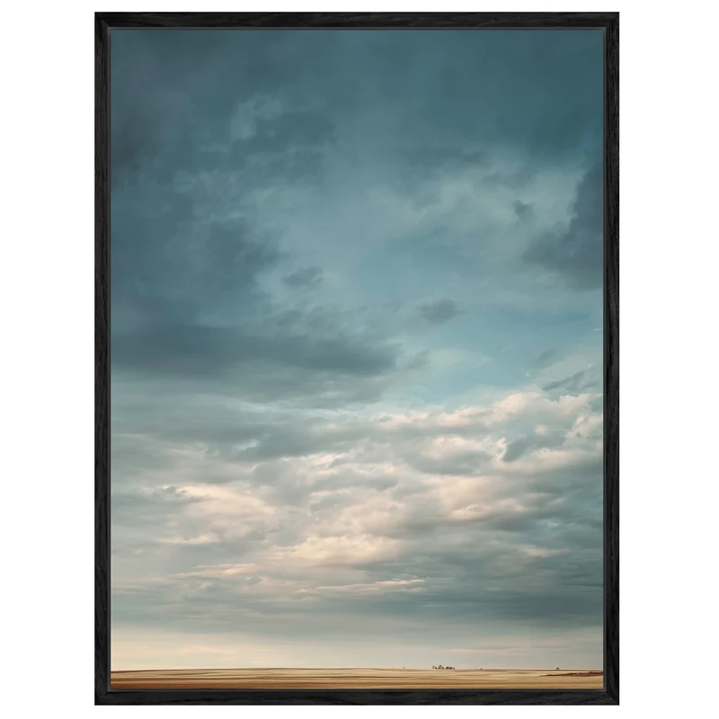 Himmel Weite Ebene Leinwandbild