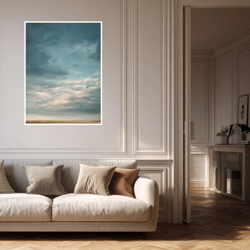 Himmel Weite Ebene Poster