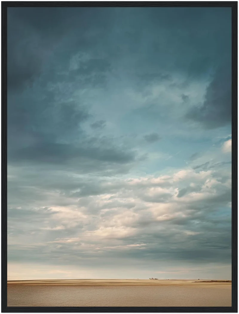 Himmel Weite Ebene Poster