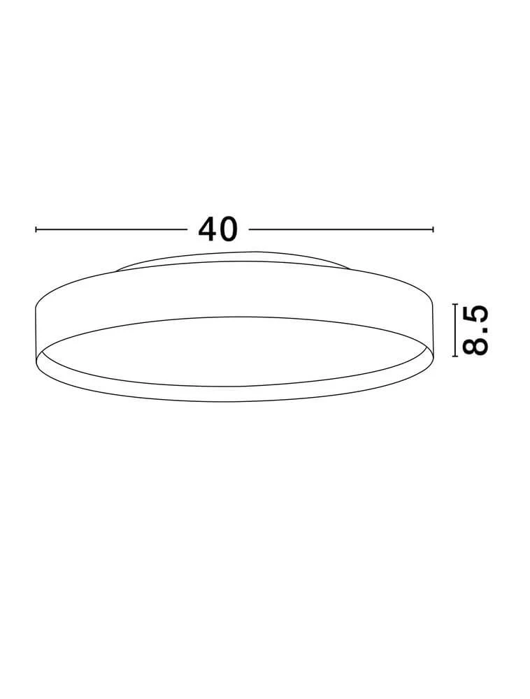 Roi Deckenleuchte Ø 40cm 2700 3000K