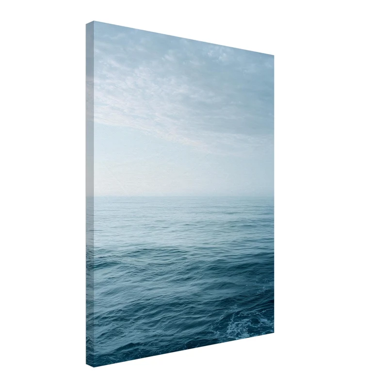 Leichte Wellen am Horizont Leinwandbild