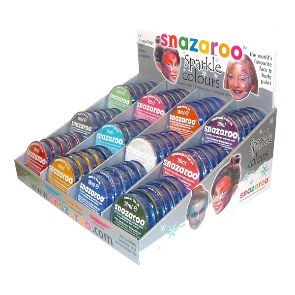 Snazaroo - Sparkle Colour 18ml CDU