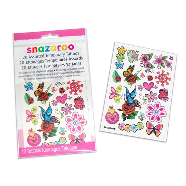 Snazaroo - Temporary Tattoos Girls