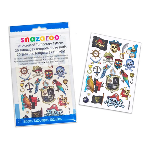 Snazaroo - Temporary Tattoos Boys