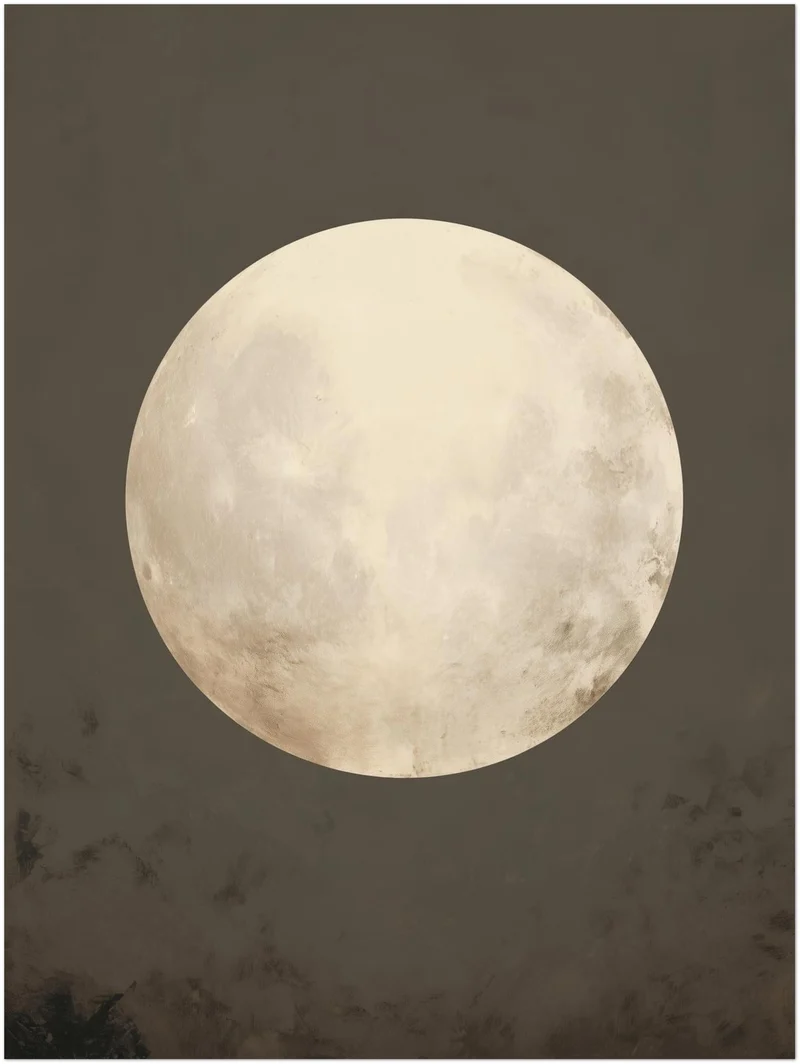 Vollmond Poster