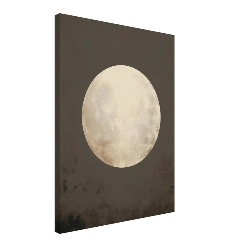 Vollmond Leinwandbild