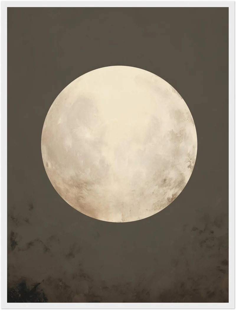 Vollmond Poster