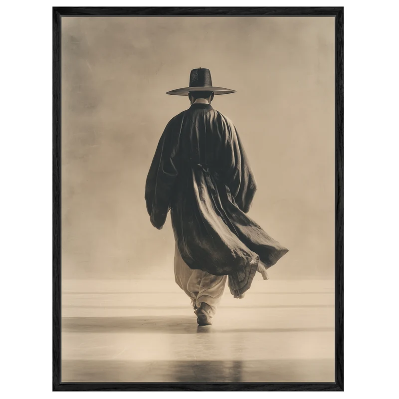 Wanderer im Licht Leinwandbild