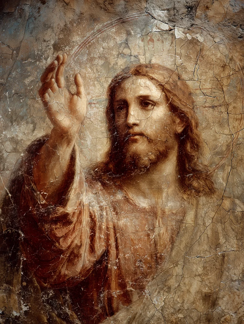 Segnender Jesus Poster