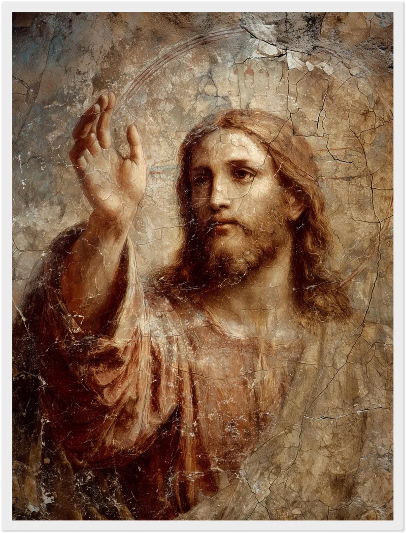 Segnender Jesus Poster
