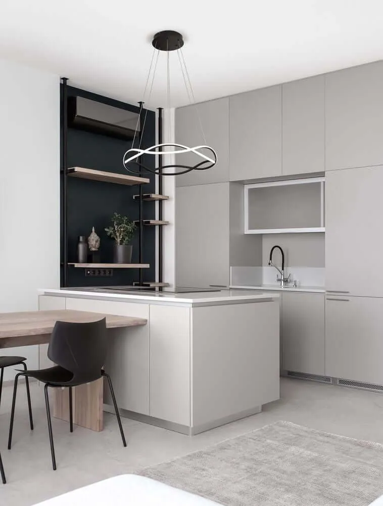 Jinal LED Deckenleuchte 2-flammig 3000K Schwarz
