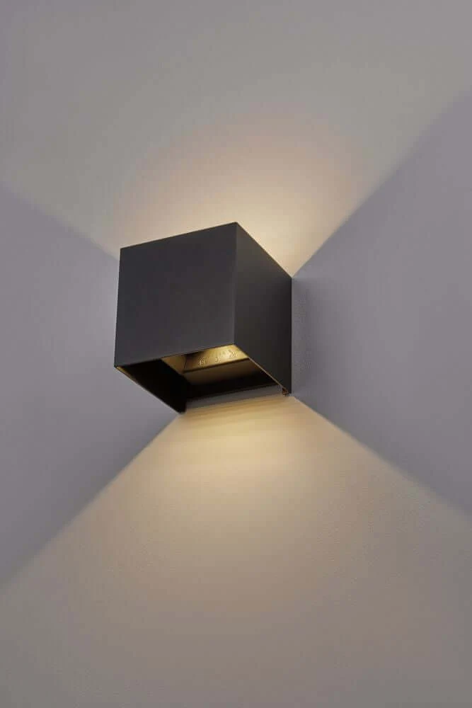Epic LED Außenwandleuchte Cube 3000K IP54