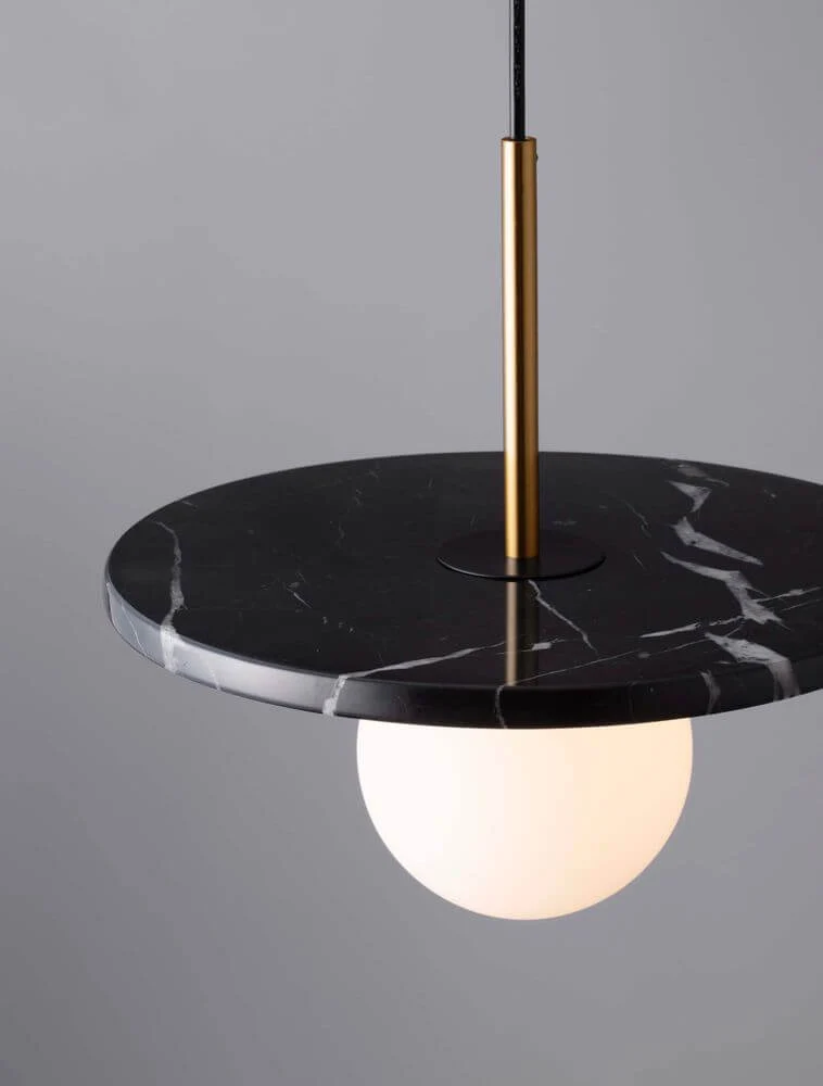Idor Pendelleuchte Ø 30cm G9 Marmor