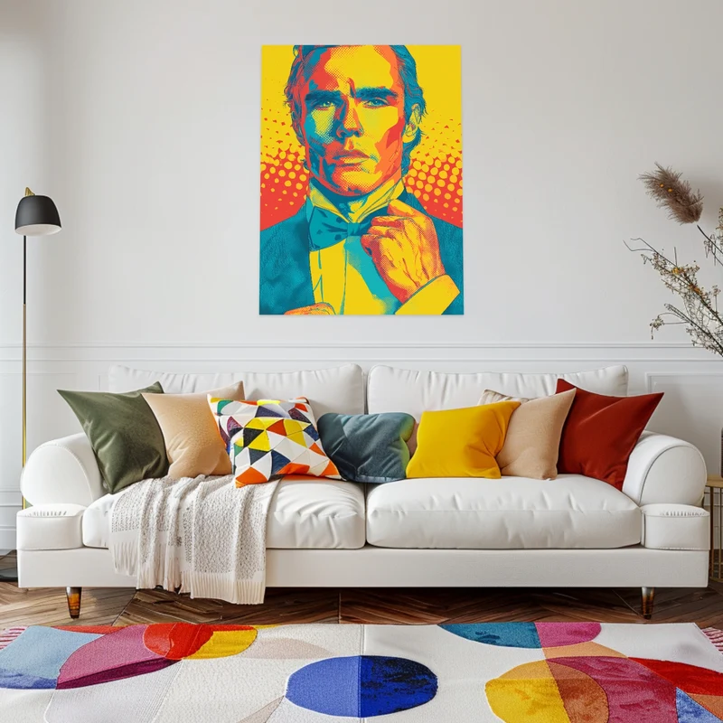 Formelles Männerporträt Poster
