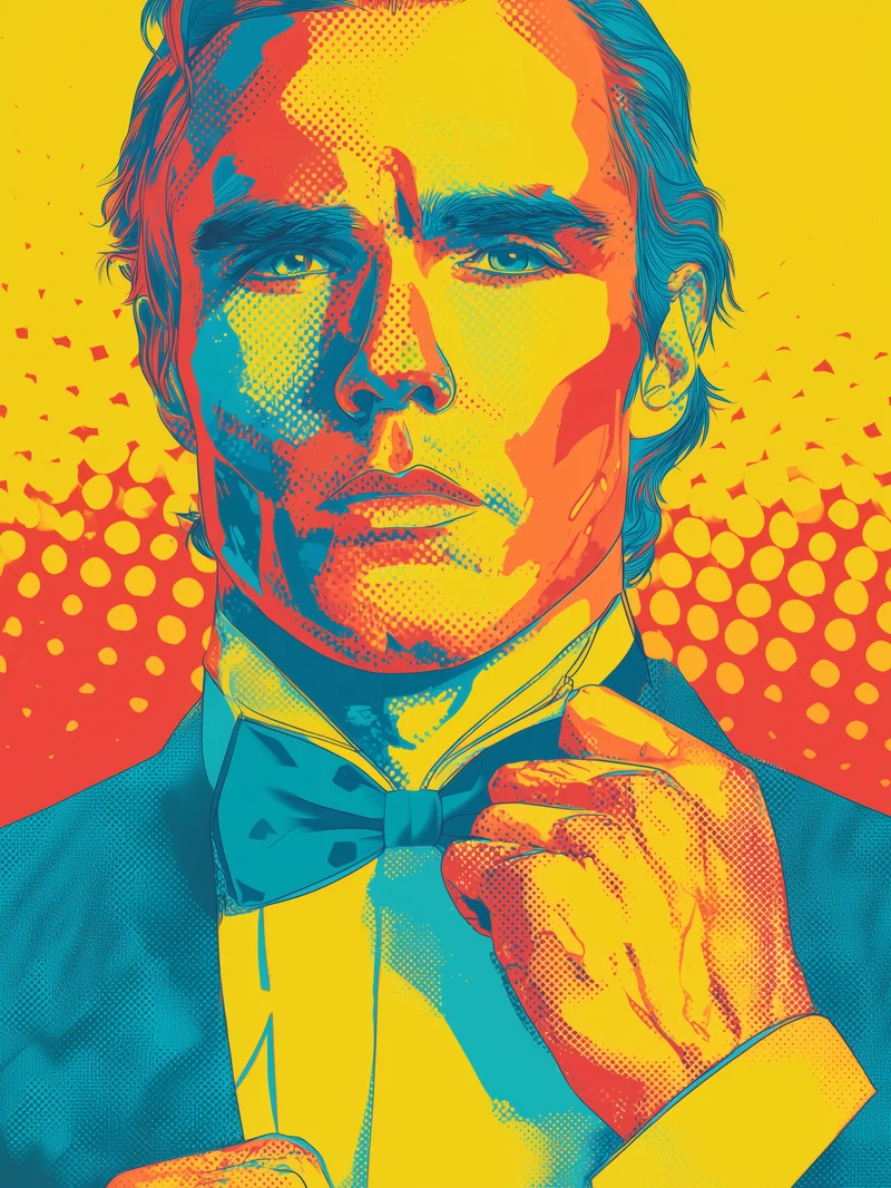 Formelles Männerporträt Poster