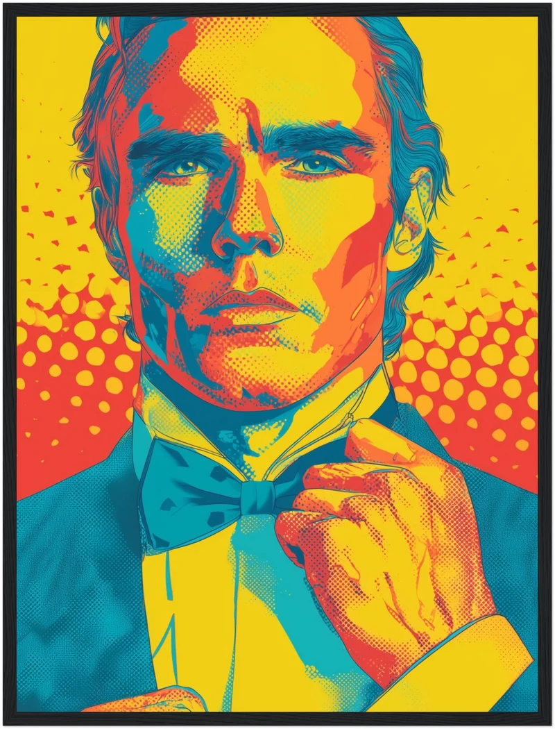 Formelles Männerporträt Poster