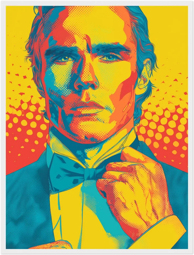Formelles Männerporträt Poster