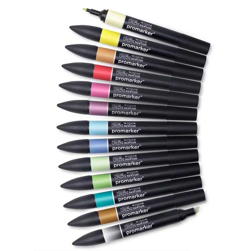 Winsor and Newton - PROMARKER 12+1 SET 2