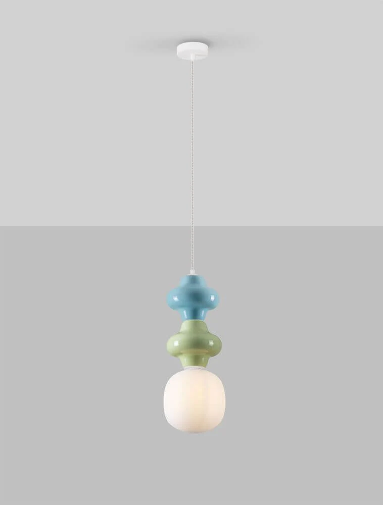 Clio Pendelleuchte Ø 18cm H 215cm