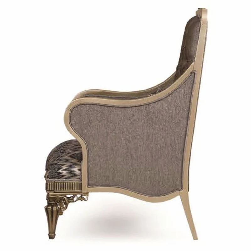 Casa Padrino Luxus Barockstil Wohnzimmer Möbel Set Grau / Gold - Barock Möbel