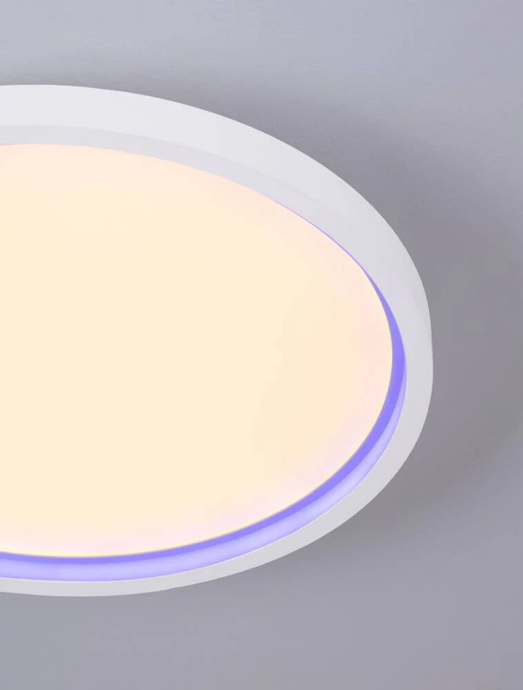 Chet LED Deckenleuchte 2-flammig 2700 5000K Weiß