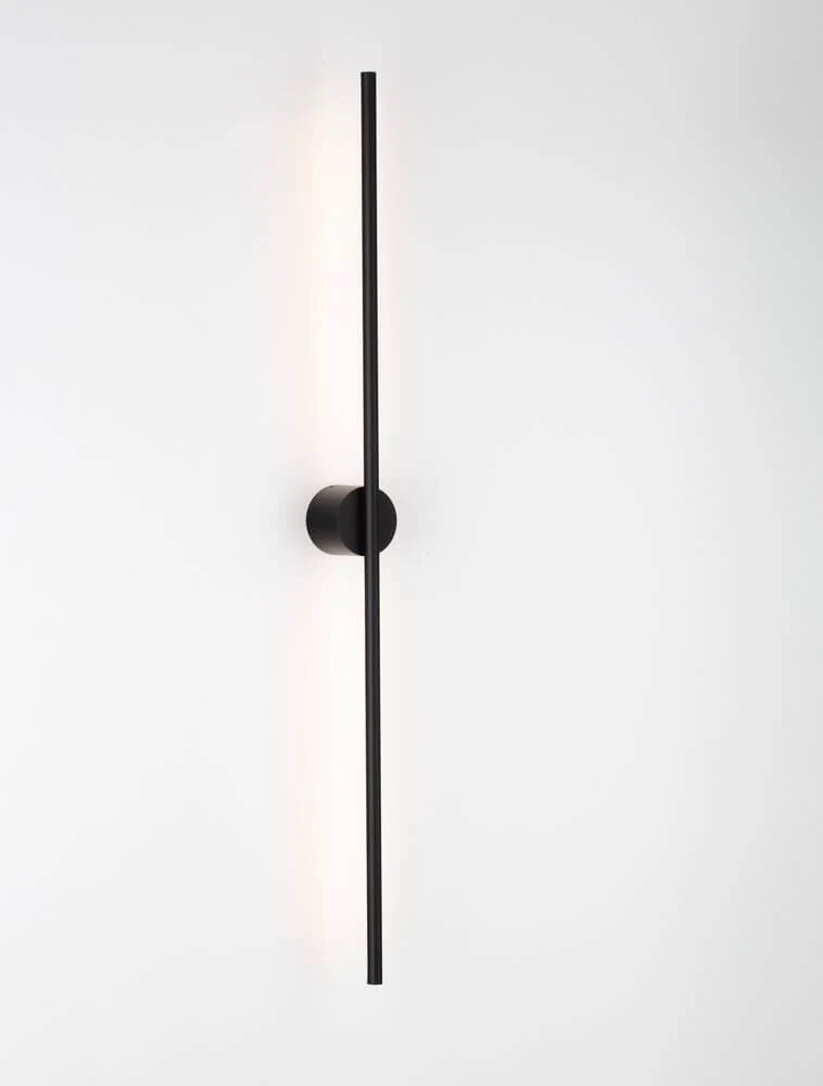 Aden LED Wandleuchte 3000K Schwarz