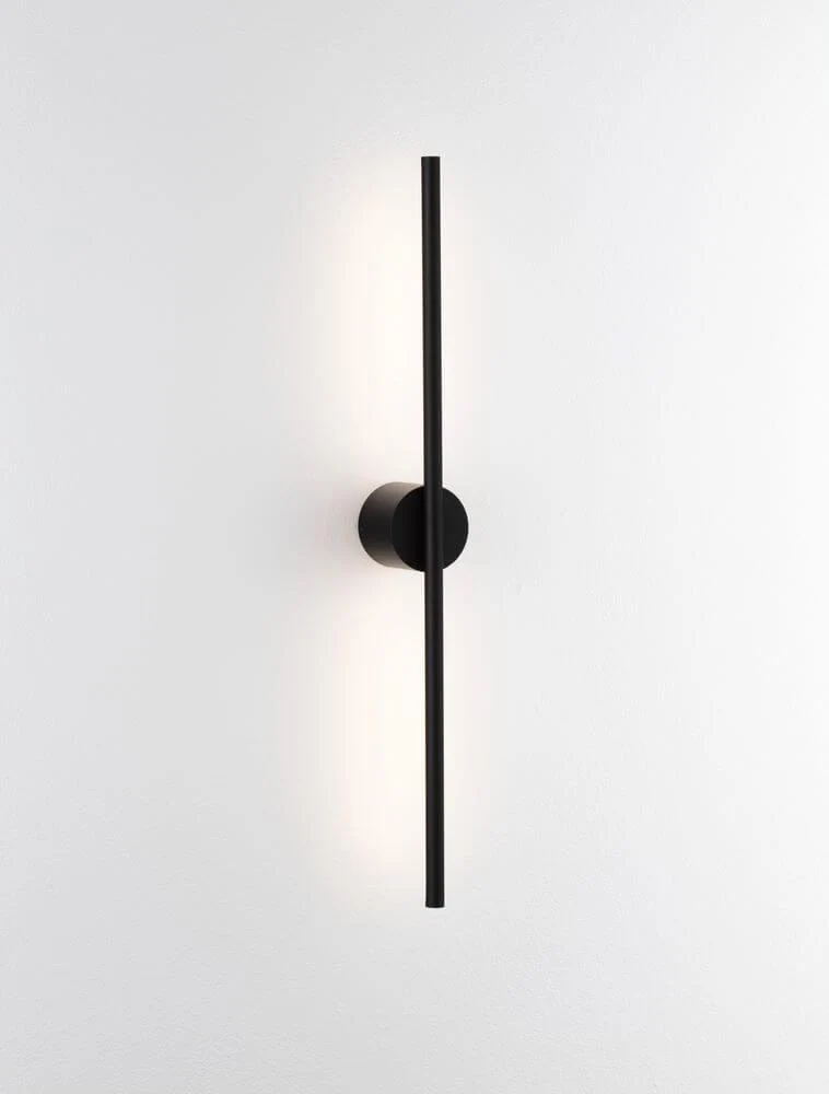 Aden LED Wandleuchte 3000K Schwarz