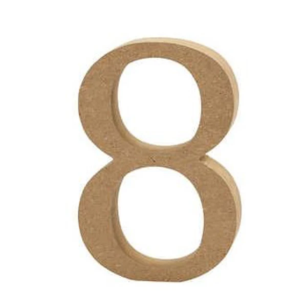 Create Craft - MDF Number 13cm - 8