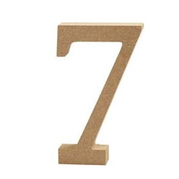 Create Craft - MDF Number 13cm - 7