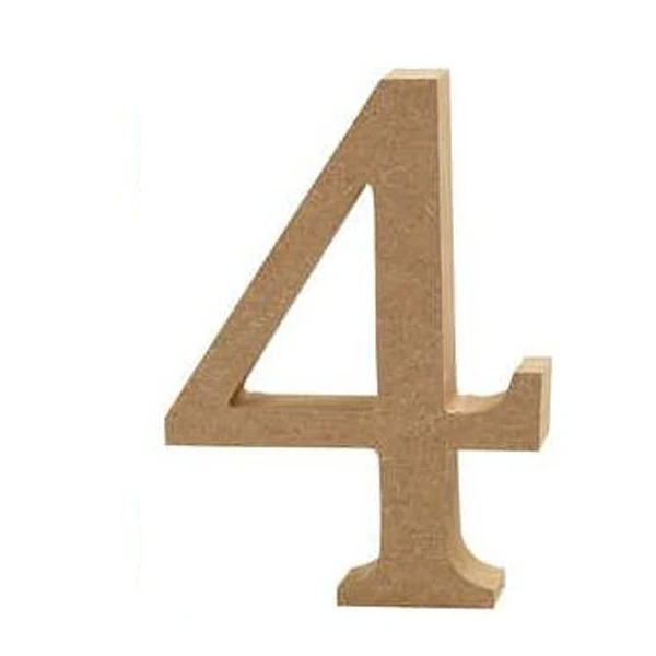 Create Craft - MDF Number 13cm - 4