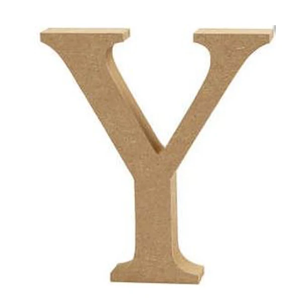 Create Craft - MDF Letter 13cm - Y