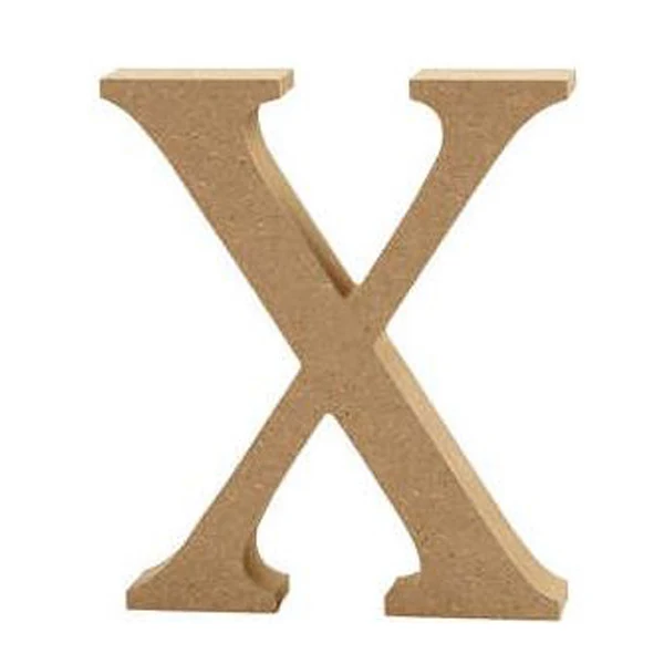 Create Craft - MDF Letter 13cm - X