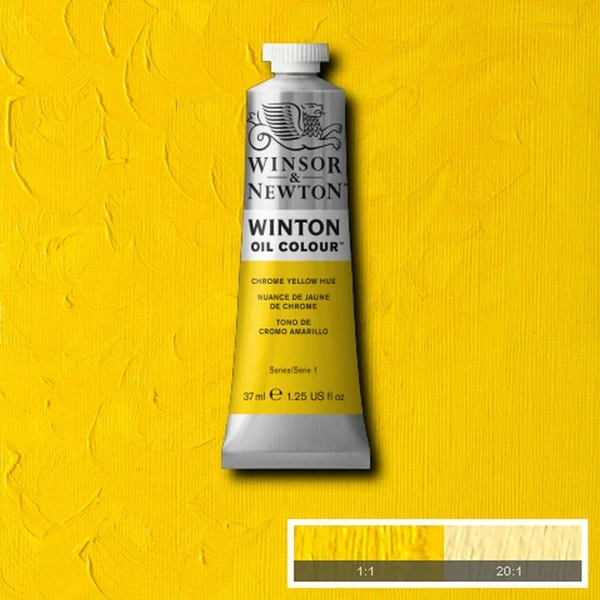 Winsor and Newton - Winton Oil Colour - 37ml - Chrome Yellow (13)