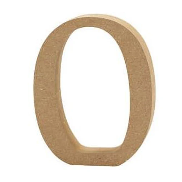 Create Craft - MDF Letter 13cm - O