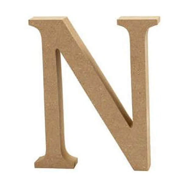 Create Craft - MDF Letter 13cm - N