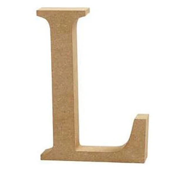 Create Craft - MDF Letter 13cm - L