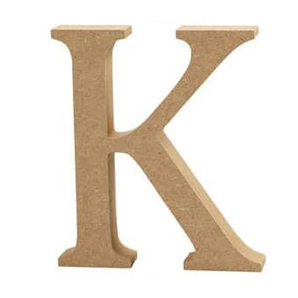 Create Craft - MDF Letter 13cm - K