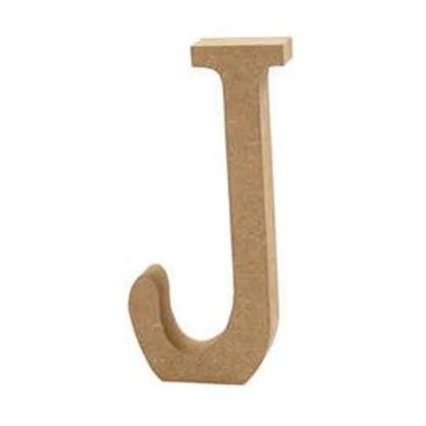 Create Craft - MDF Letter 13cm - J
