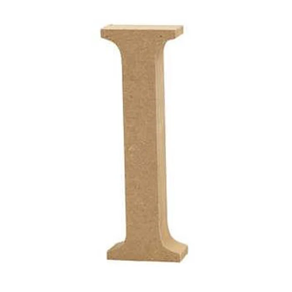 Create Craft - MDF Letter 13cm - I