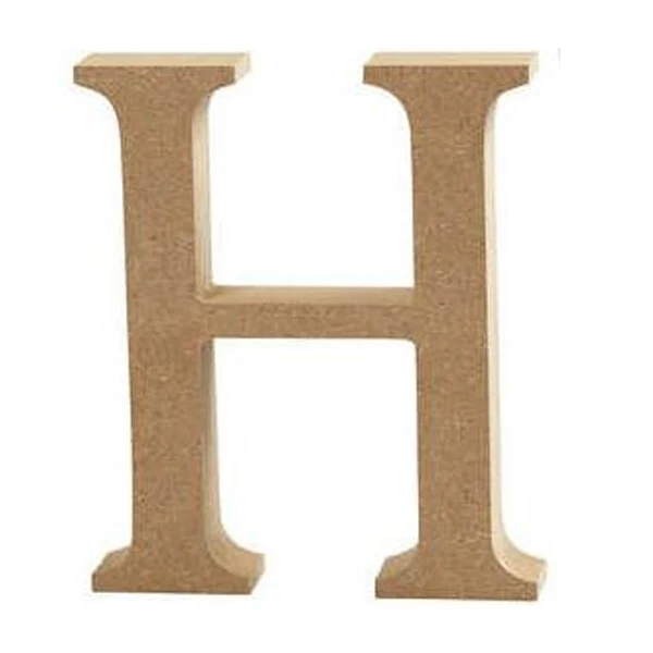 Create Craft - MDF Letter 13cm - H