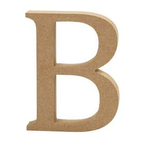 Create Craft - MDF Letter 13cm - B
